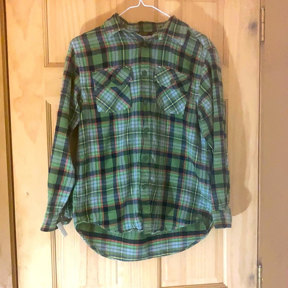Boys size 14-16 Land’s End button up shirt